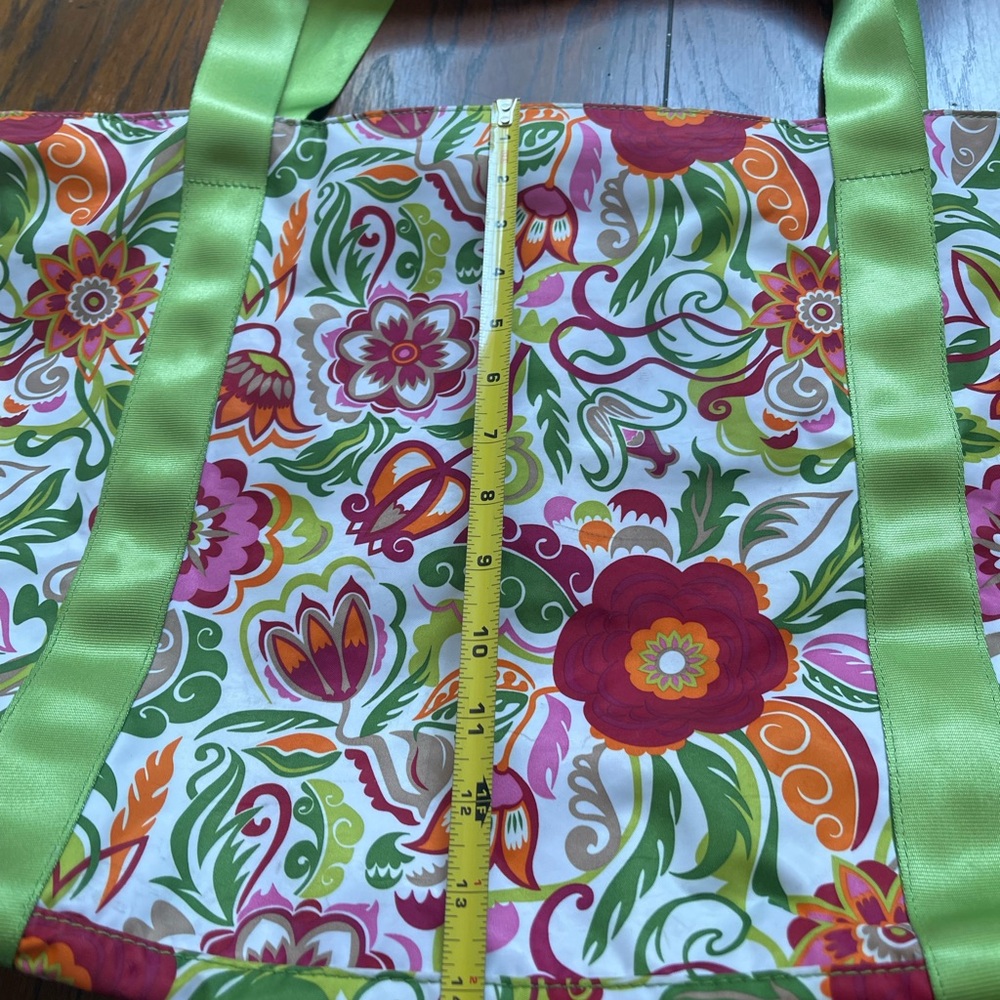 Shiraleah tote beach travel bag floral large flaw - Picture 3 of 13